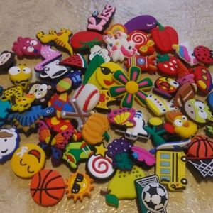HUGE croc charms lot